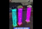 Water Bubble Flower Stand +91 81225 40589 | Wall Design | Water Fountain  | Partition India