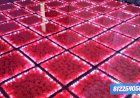 Glass flower floor 8122540589 floral led floor Wedding Marriage reception Corporate Event Decoration