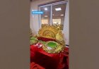 Grand Wedding Golden Peacock Food table chair Buffet new design 8122540589 Bangalore Coimbatore India