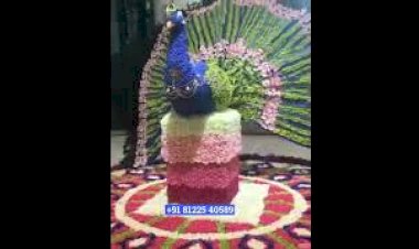#Peacock Wedding Decoration +91 81225 40589 India