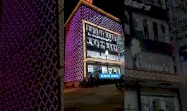 Building Elevation Facade Lighting New Design India 91 81225 40589 India