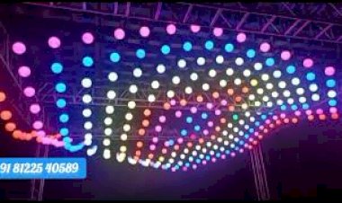 Kinetic Ball | New Concept Corporate Event | 91 81225 40589 | Ceiling Hanging light Decor India
