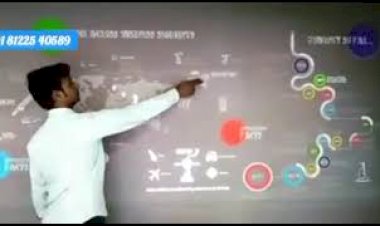 Touch Interactive Wall Projector | Corporate Event | +91 81225 40589 | India
