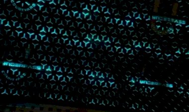 3D Wall panel New Design Decor 8122540589 3D LED Light interactive wall design India club pub Bar