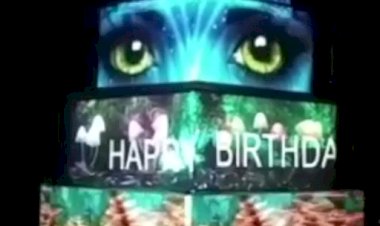 Avatar theme Birthday Cake Mapping projection 8122540589 India