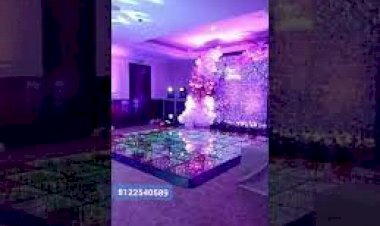 3D Glass Mirror led floor stage Decoration 8122540589 dance floor Chennai Andhra Bangalore goa