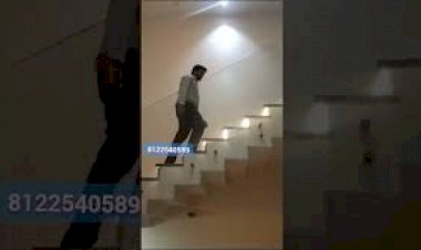 staircase light steps led light smart Home new interior Decor 8122540589 Hyderabad Chennai Bangalore