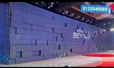 Kinetic LED wall corporate event Rent 8122540589 Mumbai Hyderabad Bangalore Goa Delhi Jaipur India