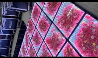 LED Flower floor stage Decoration Rent  8122540589 Chennai Madurai vellore Trichy Thanjavur India