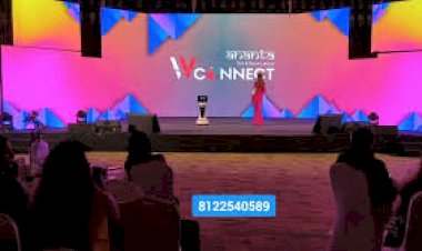 Robot Host Corporate Event Rent Ai Interactive Robo Host 8122540589 Mumbai Hyderabad Bangalore India