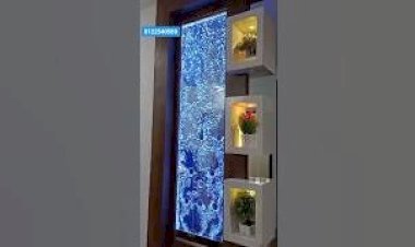 LED water Bubble wall Fountain New Design Decor partition 8122540589 Mumbai Bangalore Hyderabad Goa