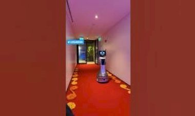 Robot Event Rent 8122540589 India #Robo #Event #Rent New Concept for event Hotel Restaurant Shop