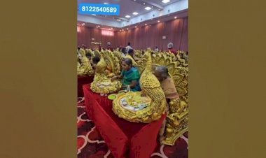 Gold peacock Buffet Food Table New Grand Wedding 8122540589 Chennai Coimbatore Bangalore Andhra India