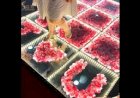 3D LED Glass Flower Floor Decoration +91 81225 40589 | Wedding Marriage Reception India
