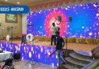 LED Wall Stage Backdrop Wedding Reception Decoration | New Concept Bangalore | Chennai | Tamil Nadu