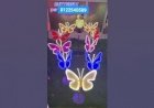 kinetic Butterfly Moving Led Butterfly 8122540589 New Design Concept Event Decoration Item India