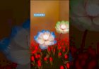 kinetic Flower open close led Flower light New design Decor 8122540589 India