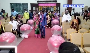 Balloon Blast Bride Groom Entry Concept Wedding +91 81225 40589 Andhra | Tirupati | kalahasti