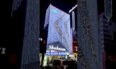 Showroom Building LED Light Decoration +91 81225 40589 Chennai | Tamil Nadu | Pondicherry