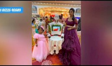 Robot service Wedding Reception +91 81225 40589 India