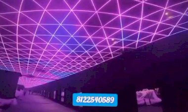 3D LED Lighting Pub Bar Restaurant club Hotel Hall Dmx ceiling wall Decoration 8122540589 India
