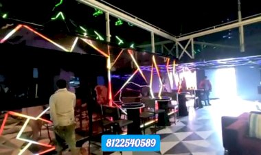 3D Led lighting interior Decor 8122540589 pub club bar restaurant Hotel Gym Hall Mall Showroom India