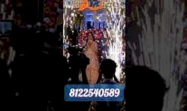 cold pyro Bride Groom Entry 8122540589 pondicherry Cuddalore Neyveli Villupuram Trichy Chennai