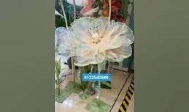 kinetic Flower Automatic open close Flower Event Decoration 8122540589 India