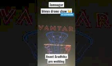 Led Drone show Ambani Family Wedding Event 8122540589 Mumbai Bangalore Gujarat Delhi Hyderabad India