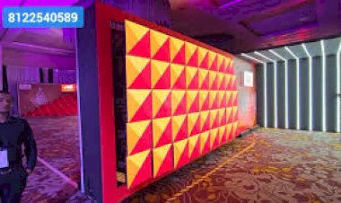 kinetic LED wall Event Rent 8122540589 India New concept #kinetic #LED #wall