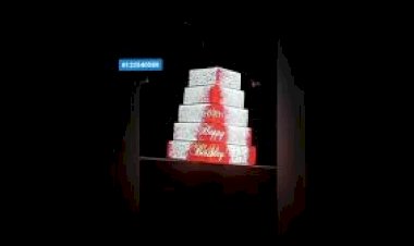 3D Birthday cake Mapping projection Event rent 8122540589 Hyderabad Bangalore Chennai Mumbai Goa India