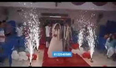 Balloon Blast Bride Groom Entry 8122540589 Wedding Birthday Event Thiruvallur Chennai vellore Trichy