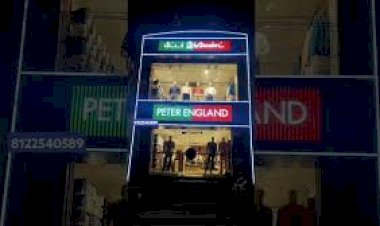 Showroom shop Elevation Facade New Design Decor LED light Letters 8122540589 Outdoor Design India