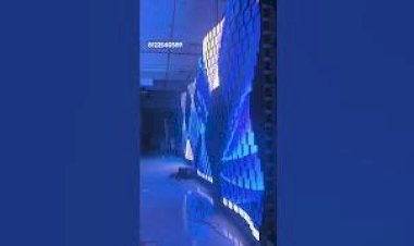 Kinetic LED Wall Event Rent 8122540589 Mumbai Hyderabad Bangalore Delhi Goa Gujarat Jaipur India