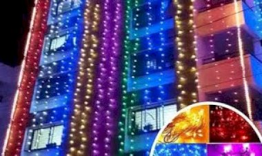 LED Light Decoration Building Showroom 8122540589 Mumbai Pune Goa Hyderabad Bangalore Gujarat India