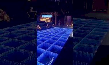 Blue Theme LED Floor Decoration 8122540589 Chennai Bangalore Andhra Trichy vellore Thanjavur India