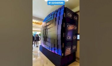 Kinetic LED Wall Ai Event Tech concept 8122540589 Delhi Mumbai Hyderabad Bangalore Gurgaon India